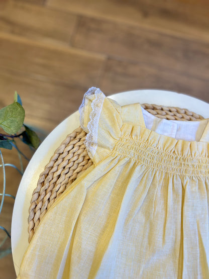 Abitino in cotone Giallo