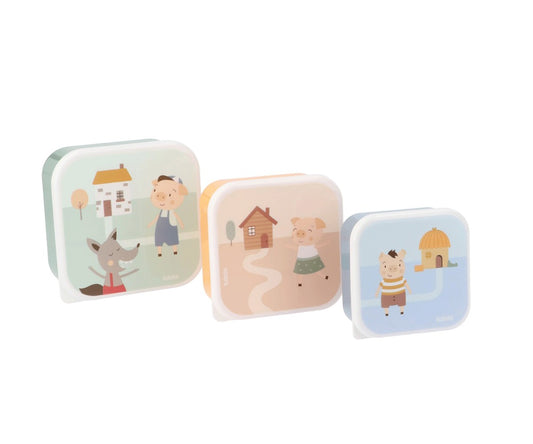 3 Scatoline Snack Tutete The Three Little Pigs
