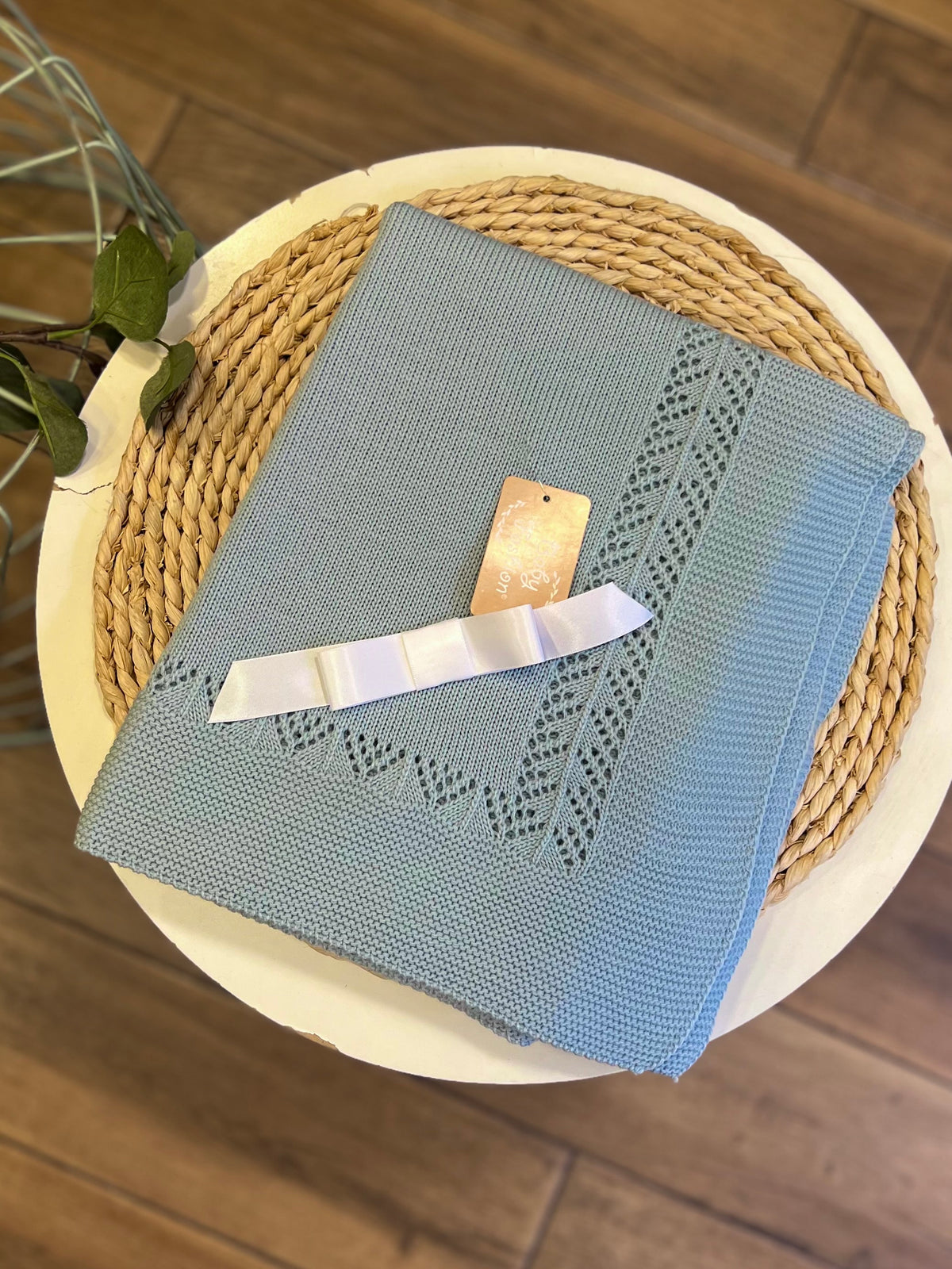 Coperta invernale Azul Fiocco raso bianco