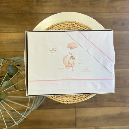 Set carrozzina Luna rosa