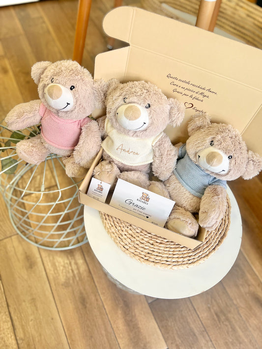 Orsetto peluche personalizzato