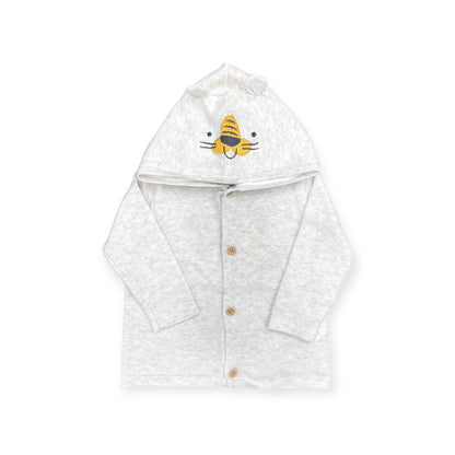 Cardigan con cappuccio