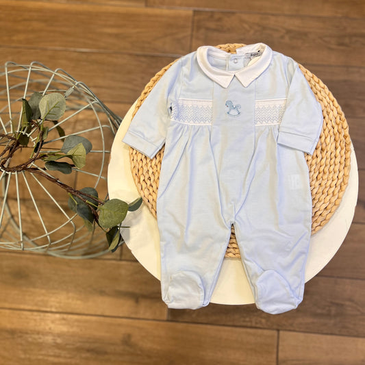 Tutina Cavaluccio a Dondolo Celeste