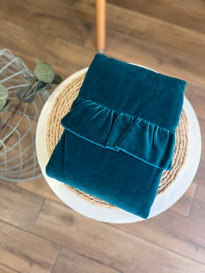 Coperta Rouche in ciniglia Ottanio