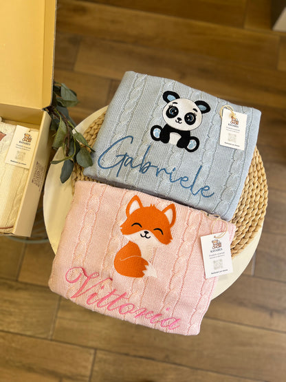 Copertina primavera estate personalizzata con disegno e nome