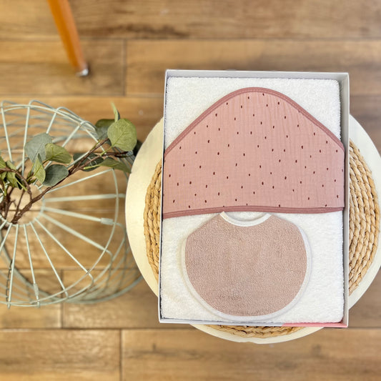 Accappatoio triangolo con bavetta Maquillage