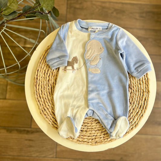Tutina in ciniglia Soft Cavalluccio