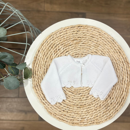 Cardigan bianco
