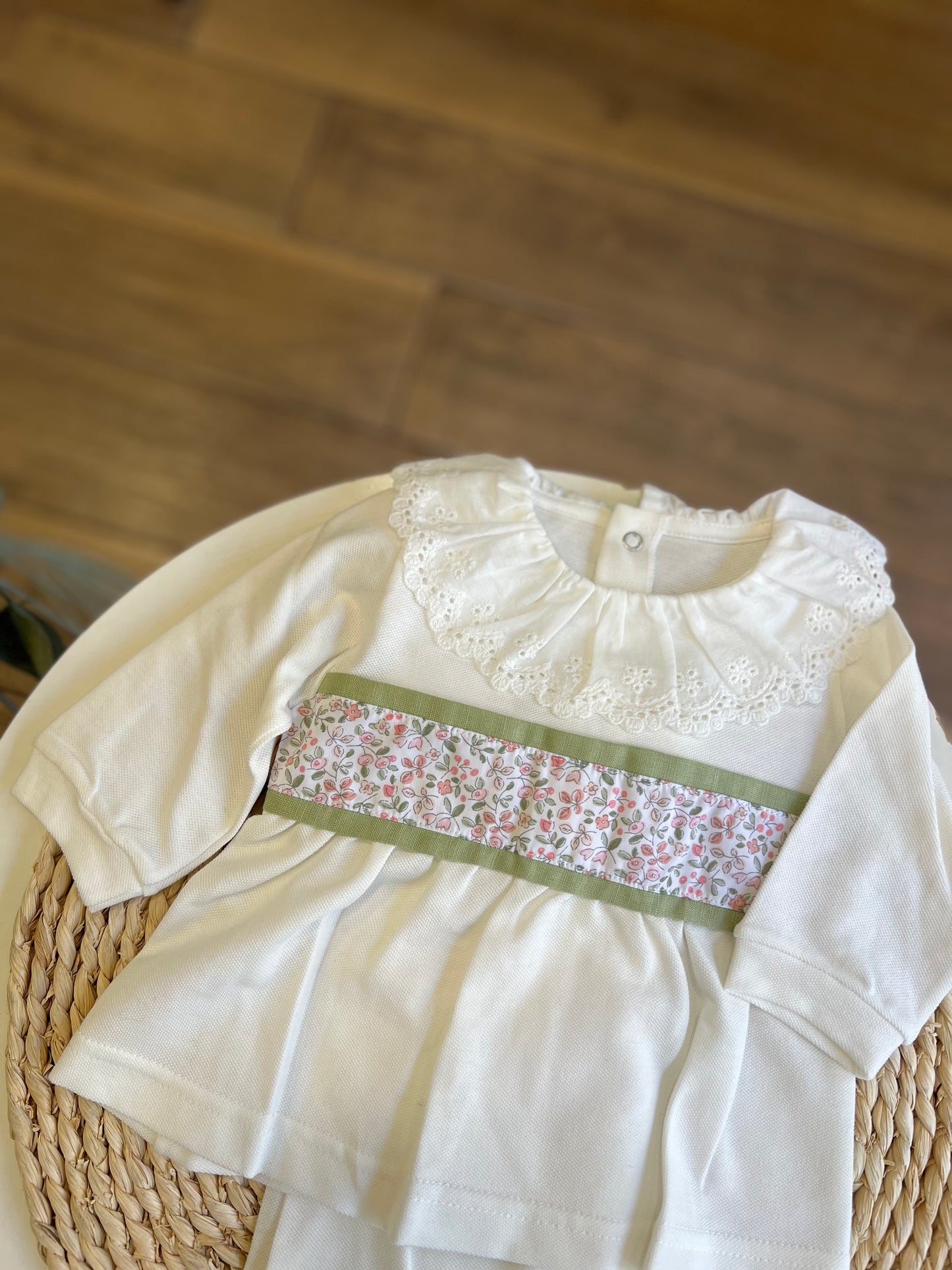 Completo in cotone Flower