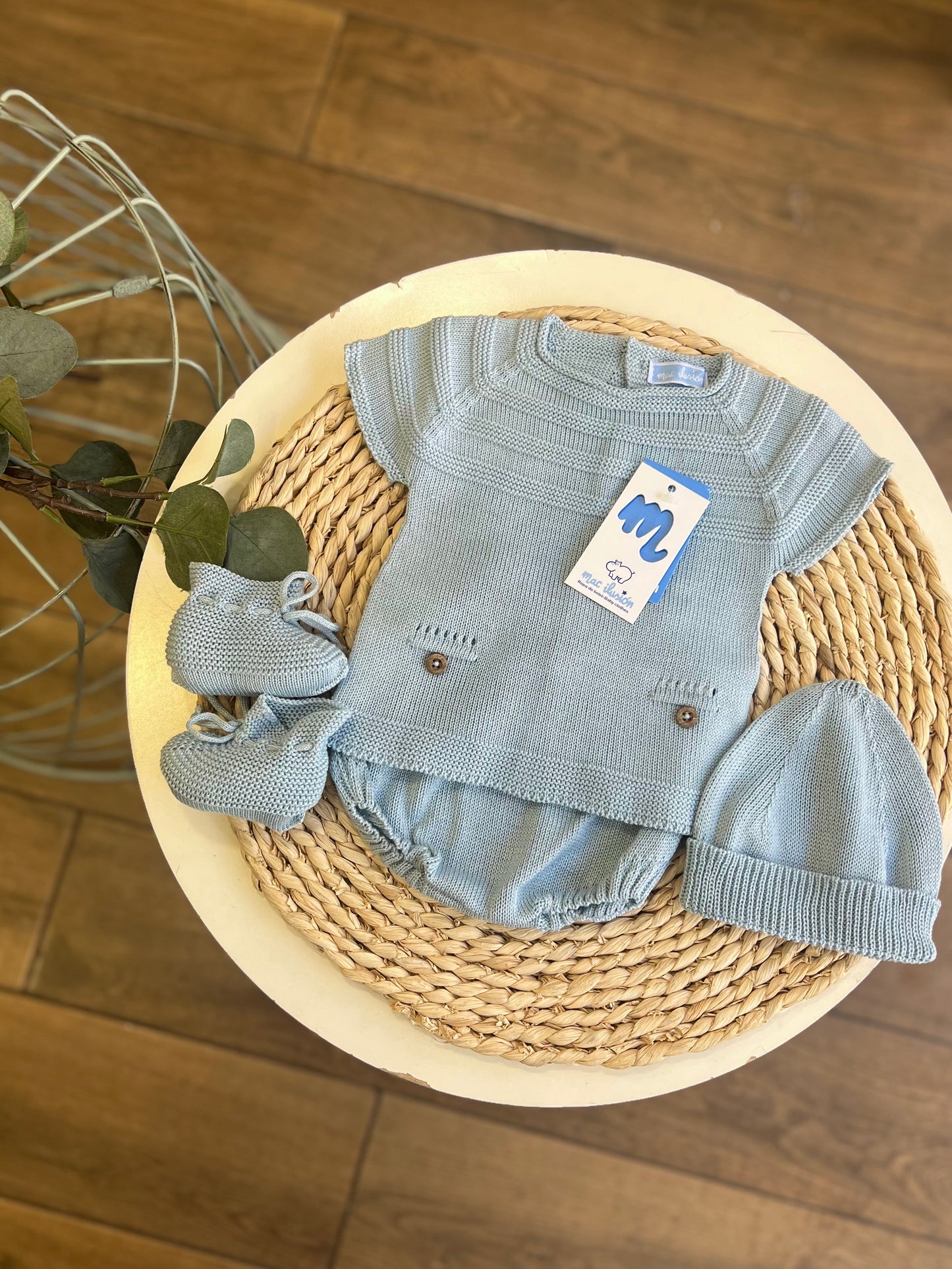 Set 4 pezzi in filo estivo Brisa