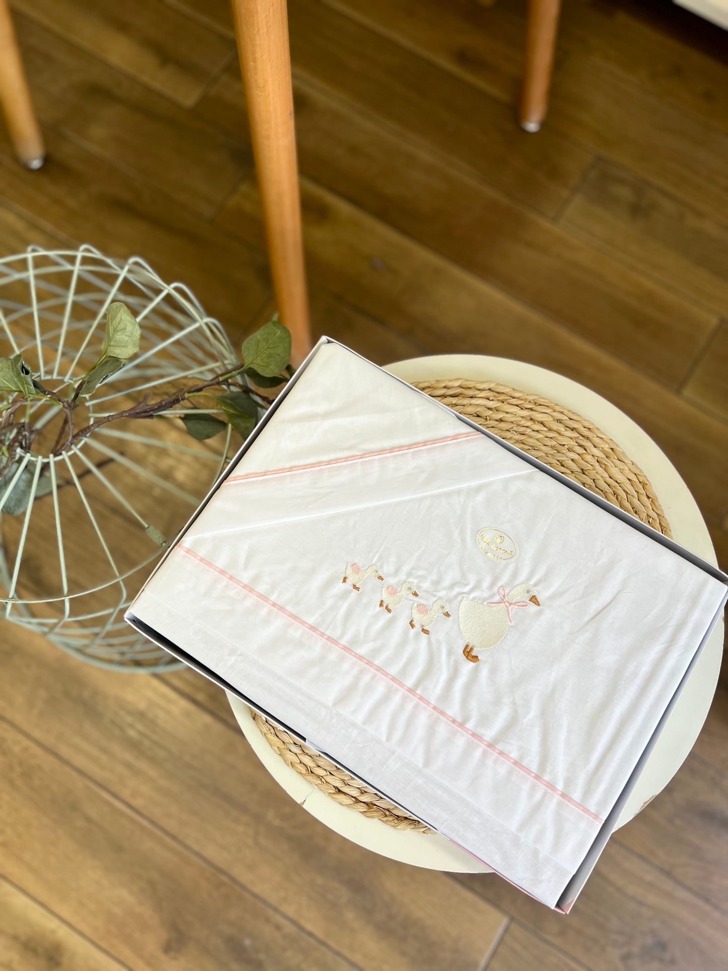 Set carrozzina Cuak rosa