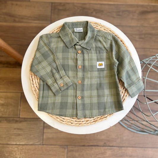 Camicia a quadri Lion