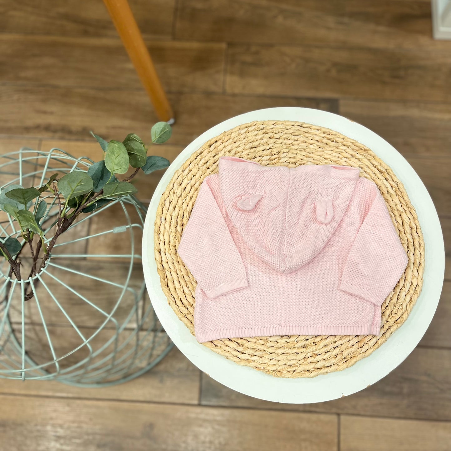 Cardigan con cappuccio