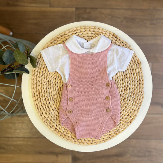 Set con camicina e pagliaccetto