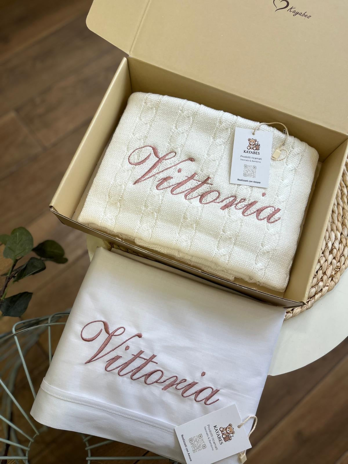 Copertina primavera/estate personalizzata con nome