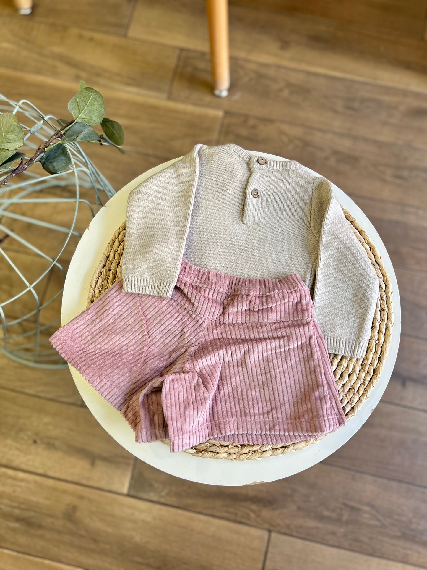 Completo gonna pantalone e maglioncino Sheep