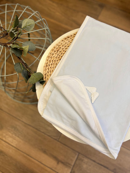 Copertina carrozzina Primavera/Estate Ali Celeste