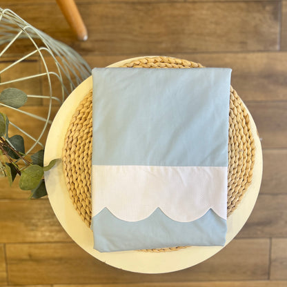 Coperta Petalo in cotone Cielo