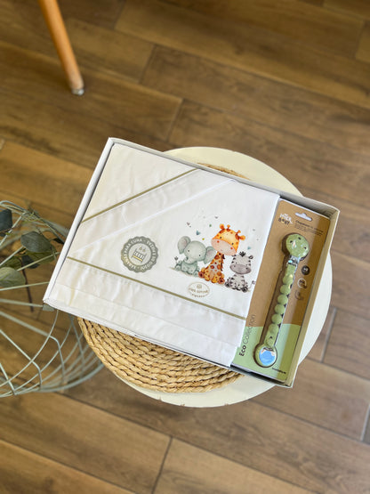 Set lettino + portaciuccio Verde