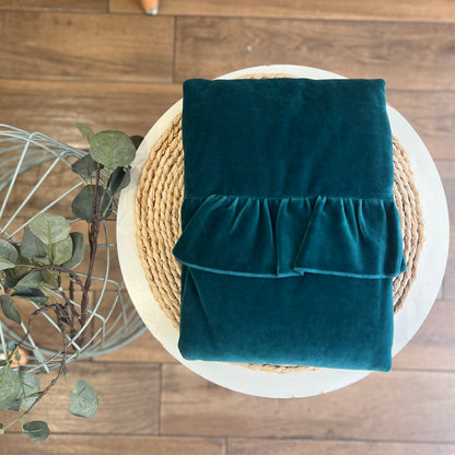 Coperta Rouche in ciniglia Ottanio