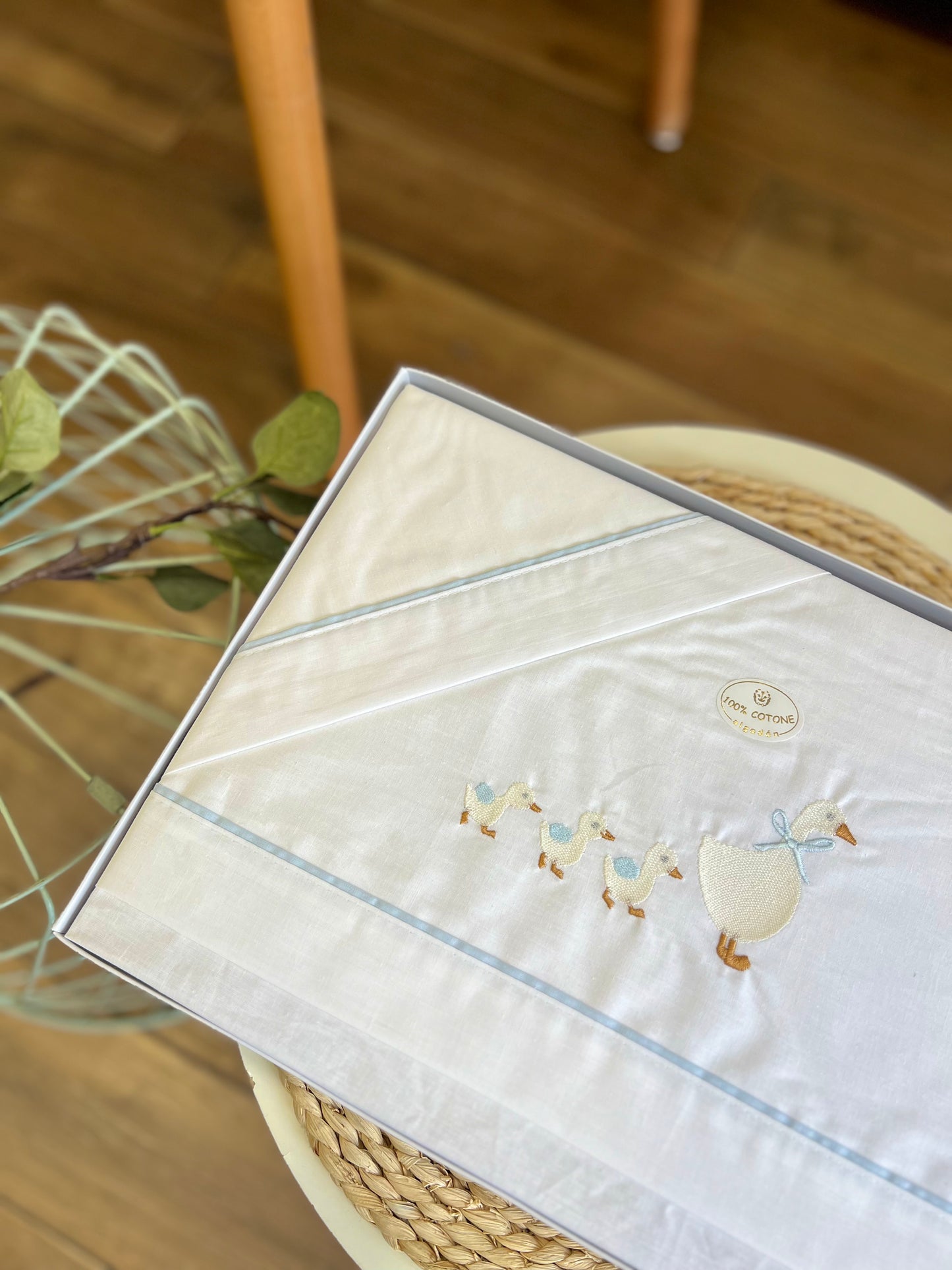 Set carrozzina Cuak celeste