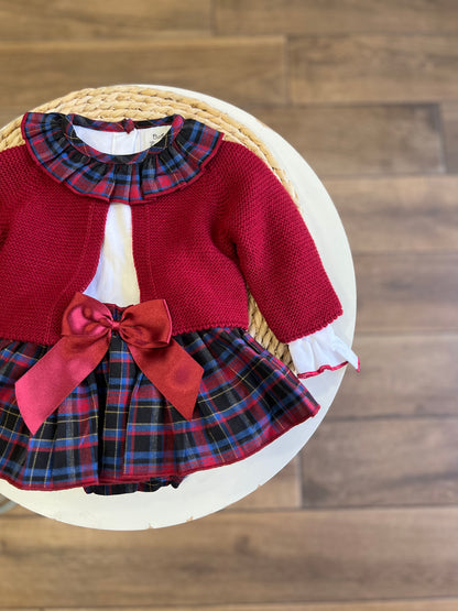 Completo 3 pezzi Tartan