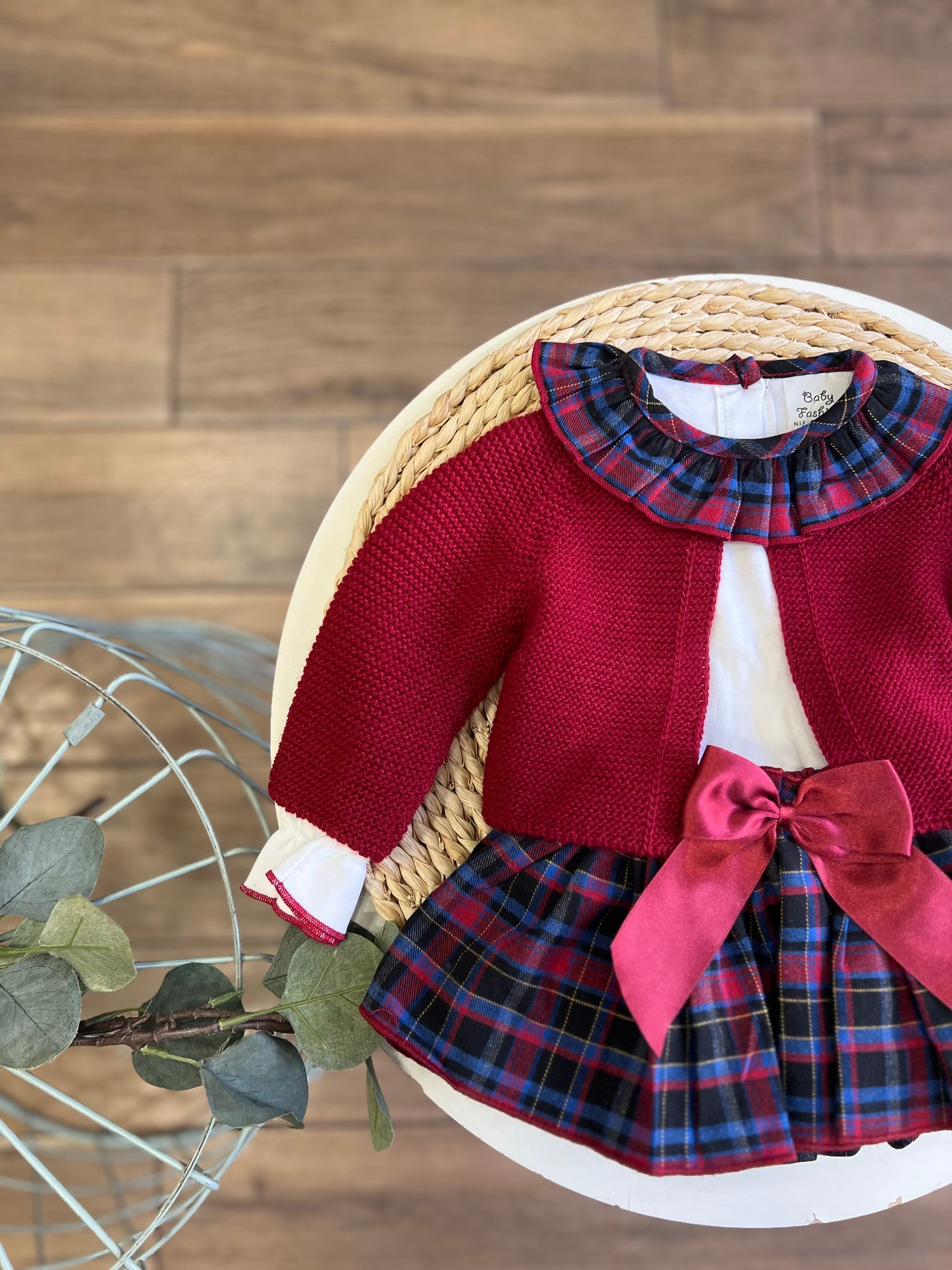 Completo 3 pezzi Tartan