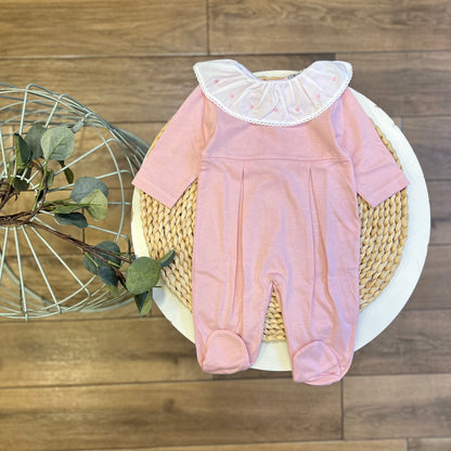 Tutina colletto Rosa