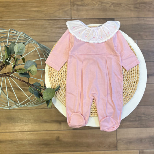 Tutina colletto Rosa