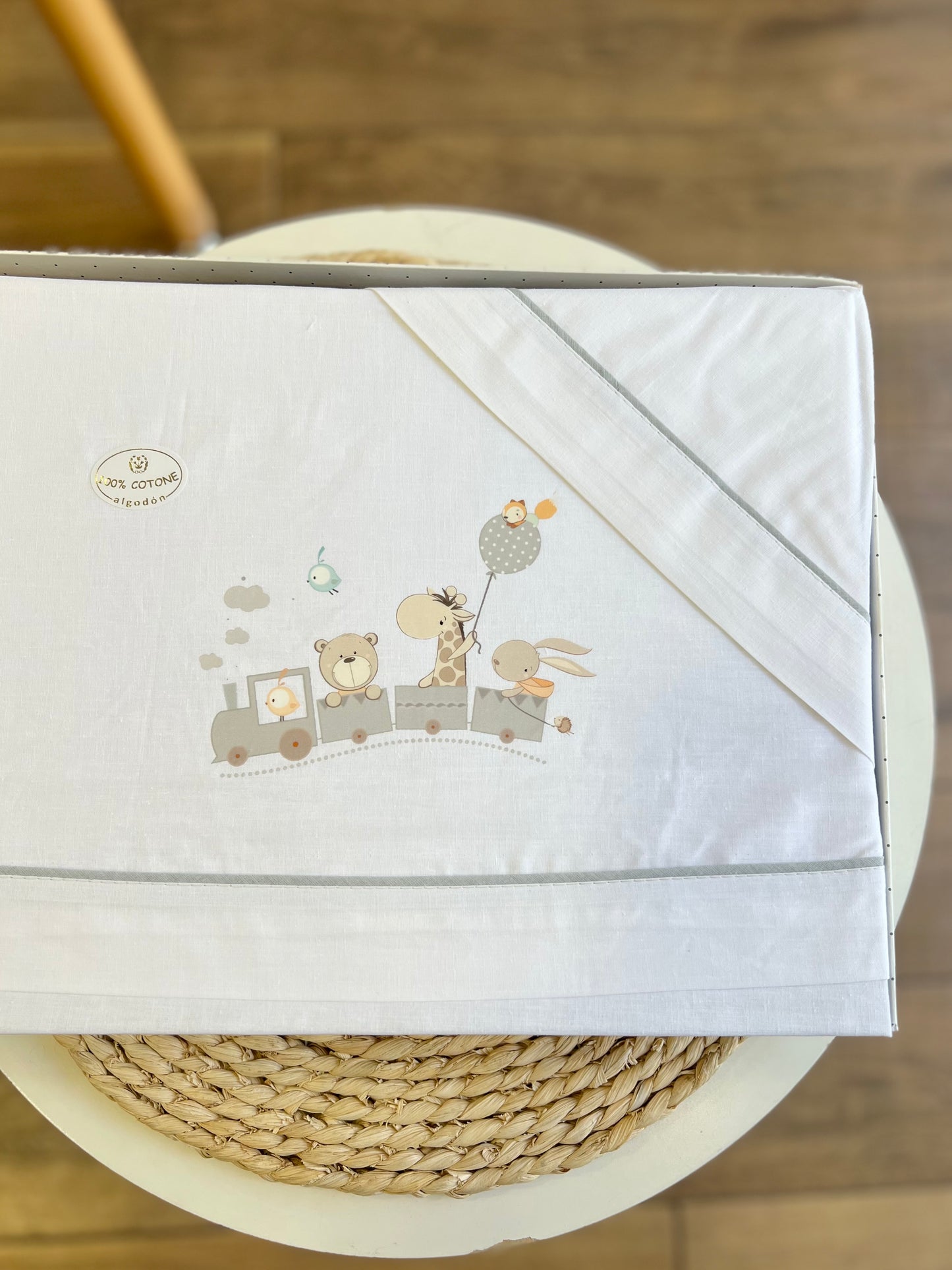 Set carrozzina Trenino Safari Grigio