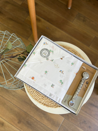 Set lettino con portaciuccio