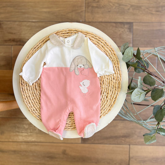 Tutina in cotone Cuak Rosa