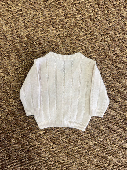 Cardigan in filo