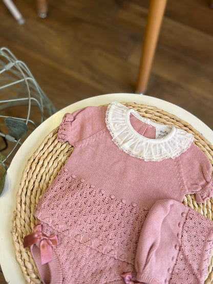 Completo Primavera/Estate Rosa maquillage con colletto