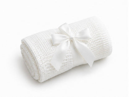 Copertina in cotone Pappa e Latte Bianco