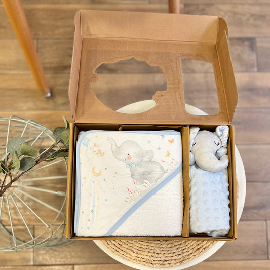 Set accappatoio e Dou dou elefantino