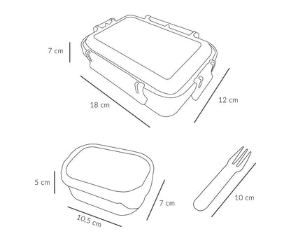 Bento Box Tutete Little Red