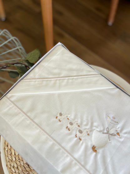 Set carrozzina Cuak beige