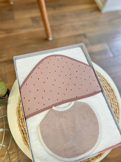 Accappatoio triangolo con bavetta Maquillage
