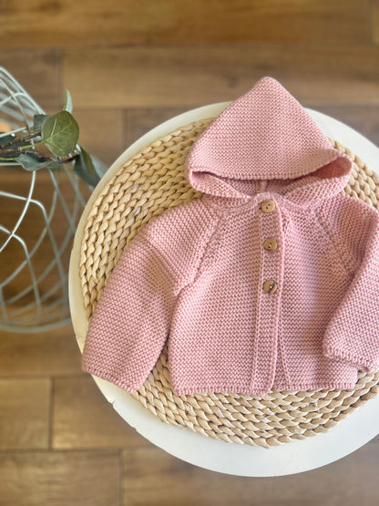Giacca/Cardigan con cappuccio