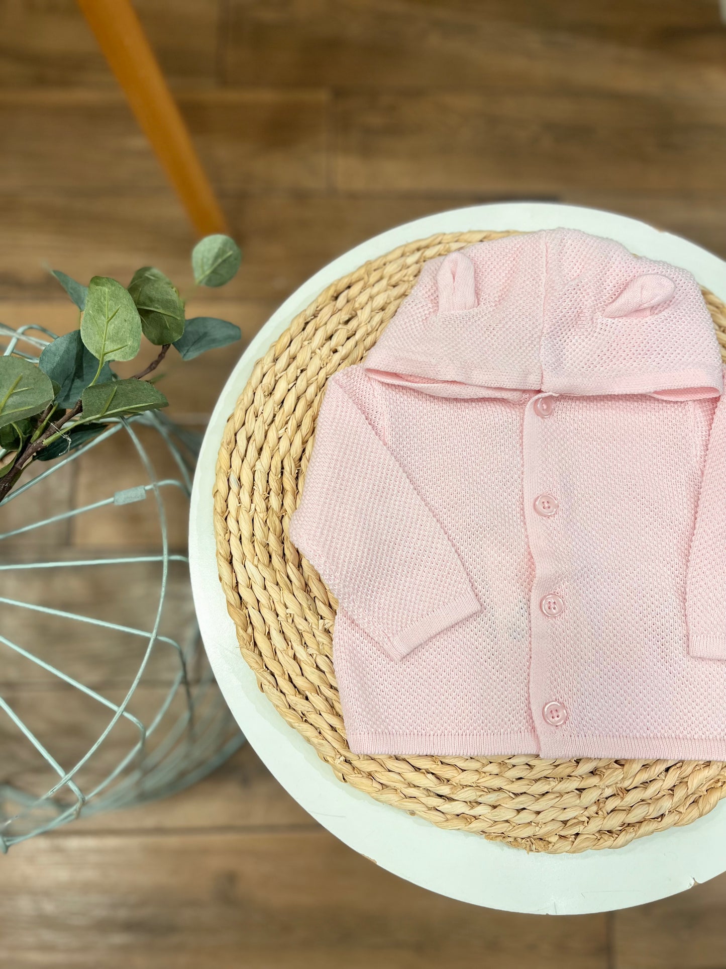 Cardigan con cappuccio