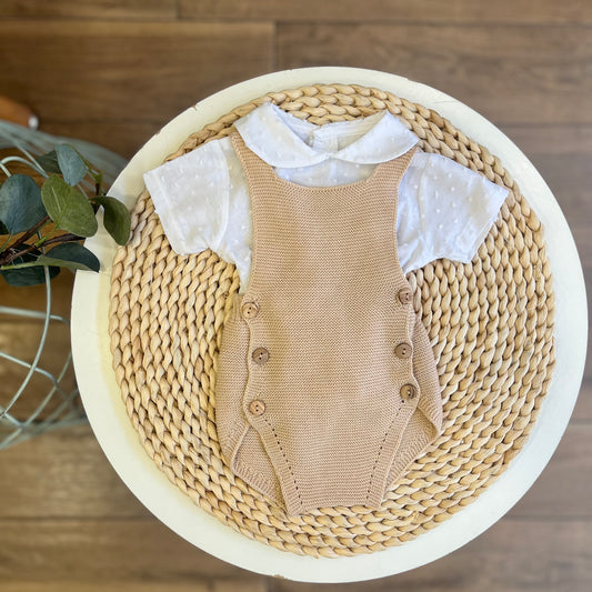 Set con camicina e pagliaccetto