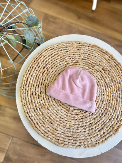 Cappellino ciniglia Rosa