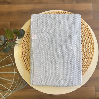 Coperta Celeste in cotone Bamboo