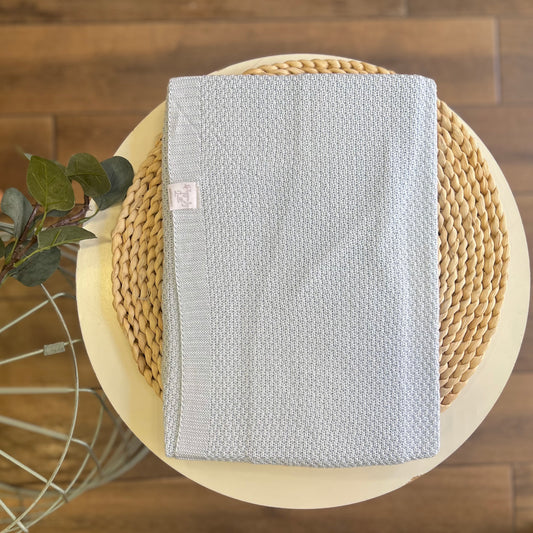 Coperta Celeste in cotone Bamboo