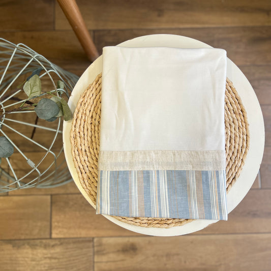 Coperta in cotone Righe