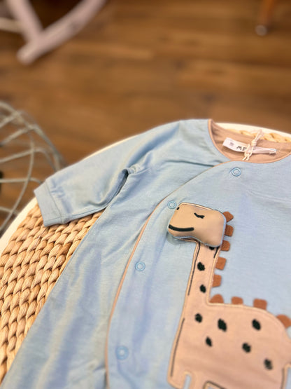 Tutina Dino in cotone