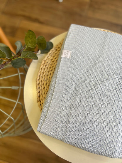 Coperta Celeste in cotone Bamboo