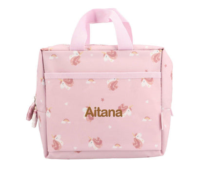 Borsa merenda Termica Magical Unicorn personalizzabile PREORDINE