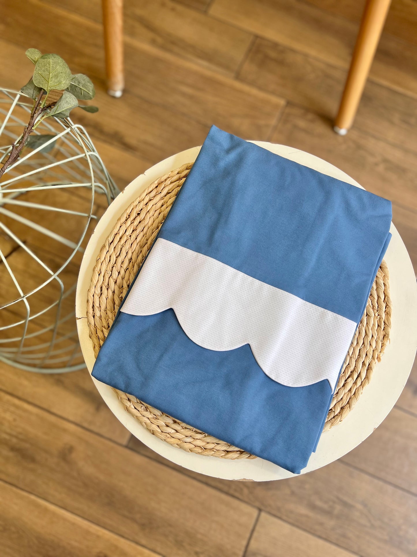Copertina carrozzina nuvola blu